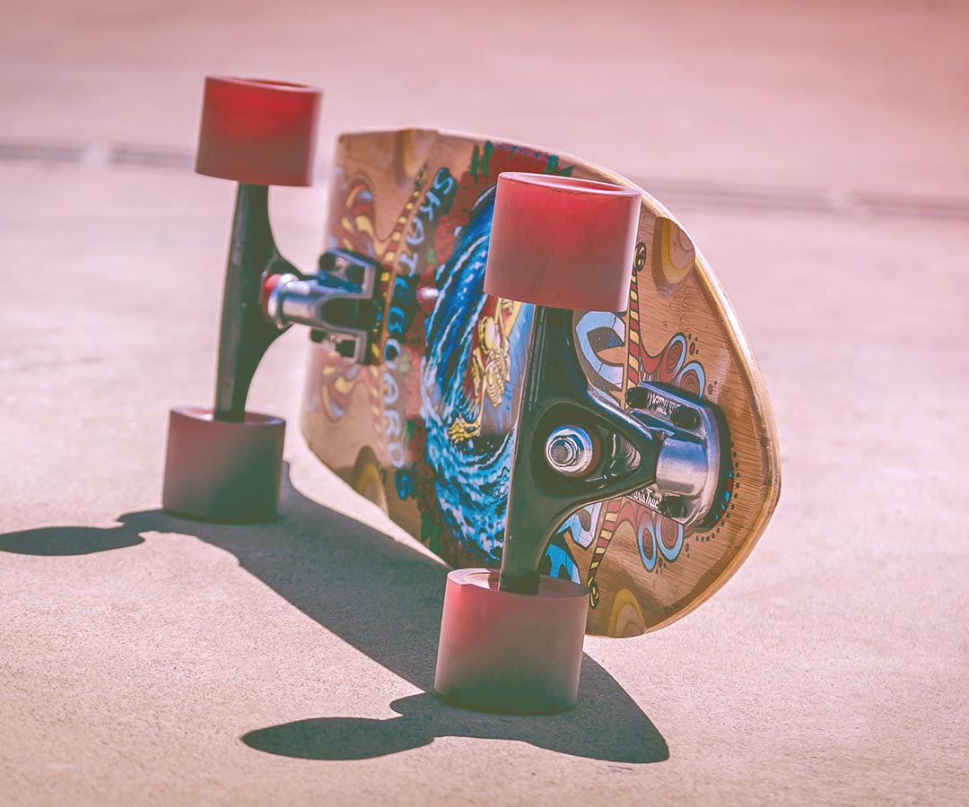 Skateboard Lying on its Side 1